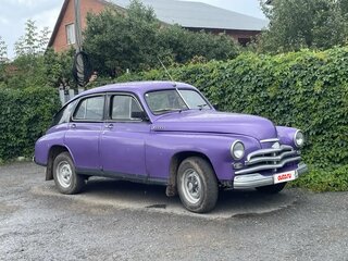 1949 ГАЗ М-20 «Победа», фиолетовый, 790000 рублей, вид 3