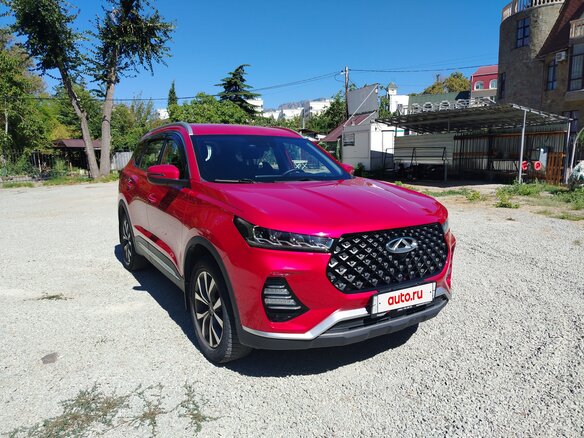 2022 Chery Tiggo 7 Pro I, красный, 1600000 рублей - вид 2