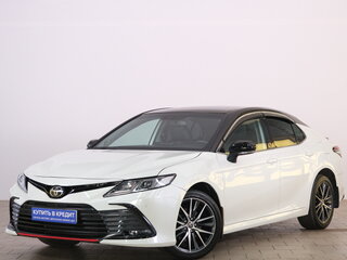 2021 Toyota Camry VIII (XV70) Рестайлинг, белый, 2659000 рублей, вид 3