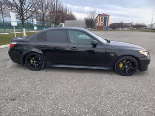 2005 BMW 5 серии 520i V (E60/E61), чёрный, 1150000 рублей, вид 3