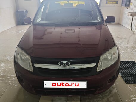 2012 Lada (ВАЗ) Granta I, серебристый, 280000 рублей, вид 1