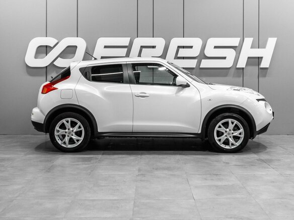2011 Nissan Juke I, белый - вид 4