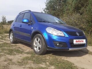 2011 Suzuki SX4 I (Classic) Рестайлинг, синий, 800000 рублей, вид 3