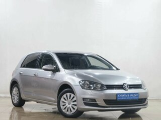 2013 Volkswagen Golf VII, серебристый, 849000 рублей, вид 1
