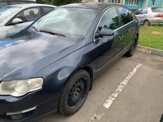 2007 Volkswagen Passat B6, синий, 300000 рублей, вид 1