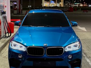 2016 BMW X6 M II (F86), голубой, 3480000 рублей, вид 3