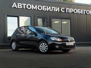 2012 Volkswagen Golf VI, чёрный, 795000 рублей, вид 3