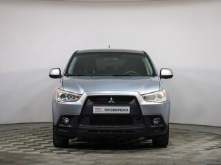 2012 Mitsubishi ASX I, серебристый, 869777 рублей, вид 2