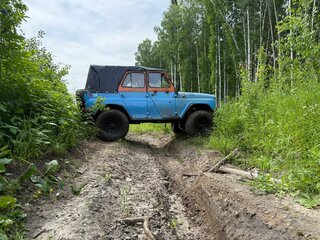 1993 УАЗ 31512, голубой, 500000 рублей, вид 5