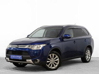 2014 Mitsubishi Outlander III, синий, 1349000 рублей, вид 3