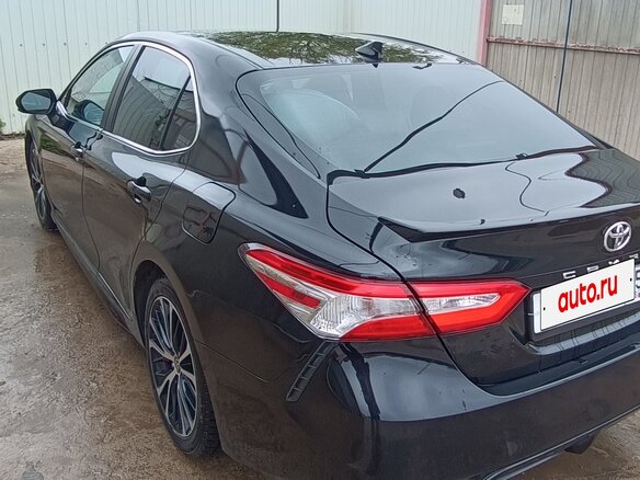 2020 Toyota Camry US Market VIII (XV70), чёрный, 2380000 рублей - вид 1