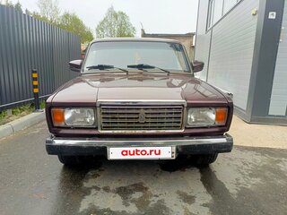 2005 Lada (ВАЗ) 2107, пурпурный, 155000 рублей, вид 2