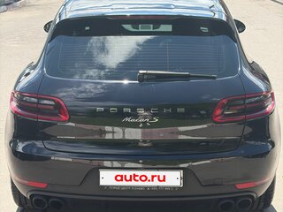 2017 Porsche Macan S Diesel I, чёрный, 4550000 рублей, вид 5