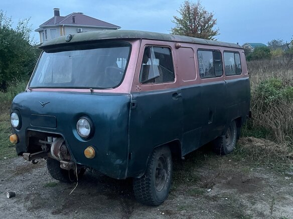 1990 УАЗ 3962, зелёный - вид 1