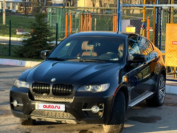 2009 BMW X6 35i 6-speed I (E71), чёрный, 1550000 рублей - вид 17