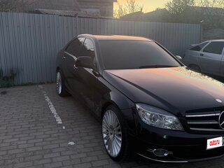 2007 Mercedes-Benz C-Класс 280 III (W204), чёрный, 1200000 рублей, вид 5
