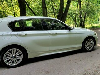 2015 BMW 1 серии 118i II (F20/F21) Рестайлинг, белый, 1390000 рублей, вид 2