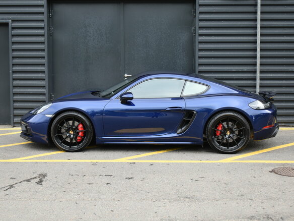 2021 Porsche Cayman GTS 4.0 III 718 (982), синий, 11500000 рублей - вид 1