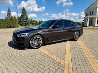 2019 BMW 5 серии 530d xDrive VII (G30/G31/G38), серый, 4200000 рублей, вид 5