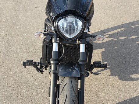 2016 Kawasaki EN650 Vulcan S, чёрный, 600000 рублей, вид 4