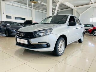 2019 Lada (ВАЗ) Granta I Рестайлинг, серебристый, 415000 рублей, вид 3