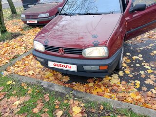 1993 Volkswagen Golf III, красный, 280000 рублей, вид 1