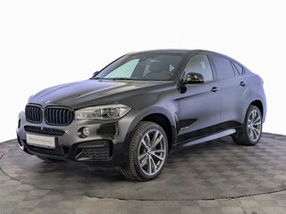 2019 BMW X6 40d II (F16), чёрный, 4700000 рублей, вид 1