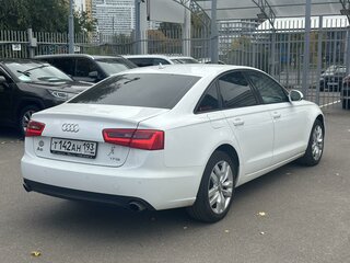 2012 Audi A6 IV (C7), белый, 1349000 рублей, вид 3