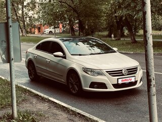 2009 Volkswagen Passat CC I, белый, 1200000 рублей, вид 2