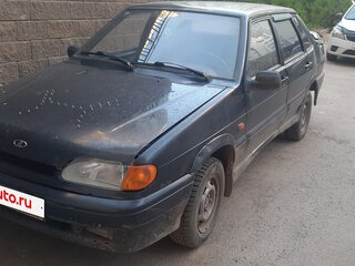 2007 Lada (ВАЗ) 2115, чёрный, 75000 рублей, вид 1