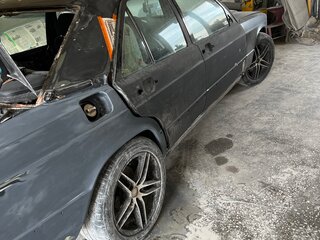 1989 Mercedes-Benz 190 (W201), чёрный, 300000 рублей, вид 5