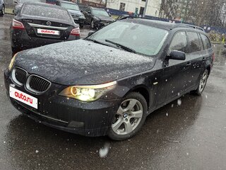 2008 BMW 5 серии 520d V (E60/E61) Рестайлинг, синий, 1200000 рублей, вид 1