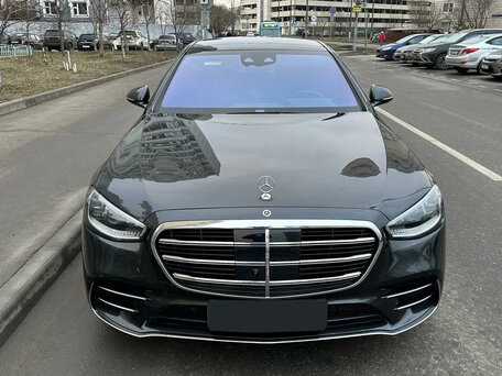 2025 Mercedes-Benz S-Класс 350 d 4MATIC VII (W223), чёрный, 12670000 рублей, вид 2