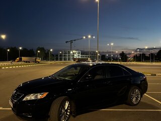 2007 Toyota Camry VI (XV40), чёрный, 1135000 рублей, вид 2