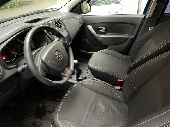 2014 Renault Sandero II, синий - вид 10