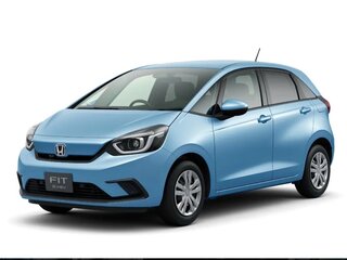 2022 Honda Fit IV, голубой, 1330000 рублей, вид 1