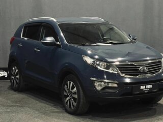 2011 Kia Sportage III, синий, 1050000 рублей, вид 3