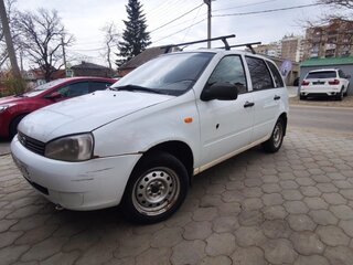 2013 Lada (ВАЗ) Kalina I, белый, 220000 рублей, вид 4