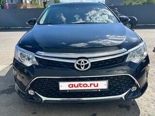 2016 Toyota Camry VII (XV50) Рестайлинг, чёрный, 1800000 рублей, вид 1