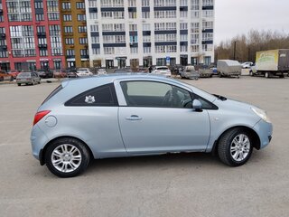 2008 Opel Corsa D, голубой, 385000 рублей, вид 4