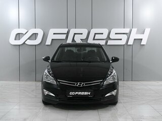 2014 Hyundai Solaris I Рестайлинг, чёрный, 1169000 рублей, вид 3