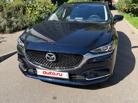 2019 Mazda 6 III (GJ) Рестайлинг 2, синий, 1900000 рублей, вид 4