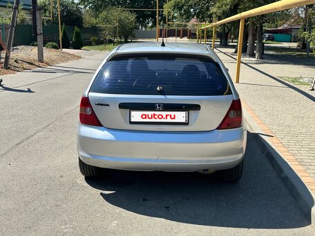 2001 Honda Civic VII, серебристый, 340000 рублей, вид 4
