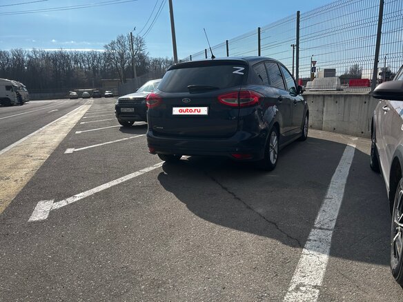 2016 Ford C-MAX II Рестайлинг, синий, 1300000 рублей - вид 7