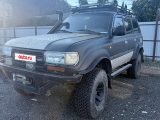 1995 Toyota Land Cruiser 80 Series Рестайлинг, чёрный, 1450000 рублей, вид 1