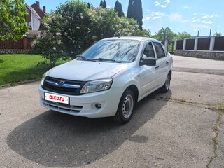 2013 Lada (ВАЗ) Granta I, белый, 460000 рублей, вид 1