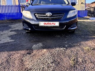 2007 Toyota Corolla X (E140, E150), чёрный, 670000 рублей, вид 4