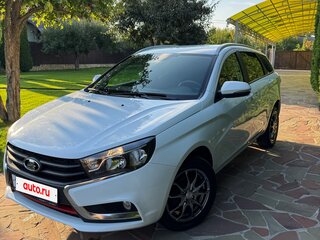 2021 Lada (ВАЗ) Vesta SW I, белый, 1200000 рублей, вид 2