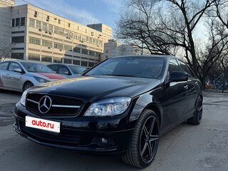 2007 Mercedes-Benz C-Класс 220 III (W204), чёрный, 1100000 рублей, вид 1