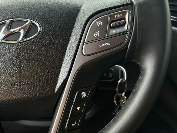 2017 Hyundai Santa Fe III Рестайлинг, серебристый - вид 17